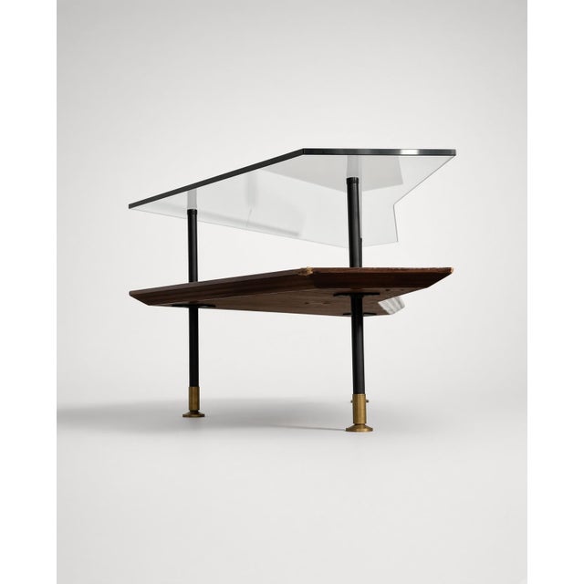 Coffee Table by Luigi Scremin, 1950s, in Very Good conditions. Designed 1950 to 1959 I have official proof of authenticity...