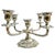 1950s English Silverplate 5-Arm Candelabra by Roberts & Belk in a Neo-Rococo Style For Sale - Image 9 of 12