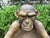 Metal Vintage Bronze Monkey Sculpture For Sale - Image 7 of 11
