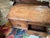 Brown British Colonial Wooden Low Desk For Sale - Image 8 of 8