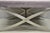 Modern Contemporary Modern Brushed Chrome Frame X-Form Purple Tufted Bench Ottoman For Sale - Image 3 of 13