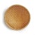 Javanese bamboo hand woven round basket with attractive two-tone natural fibers. Many uses from storage to display. Each...