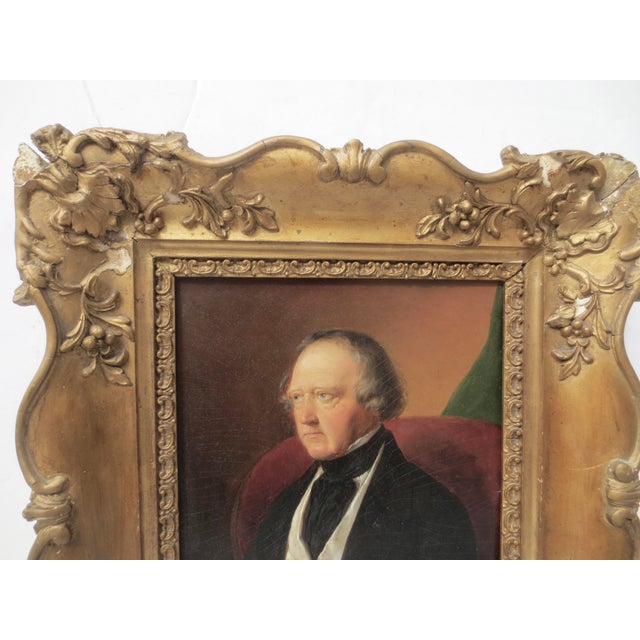 Antique Portrait British Gentleman Portrait For Sale In New York - Image 6 of 10