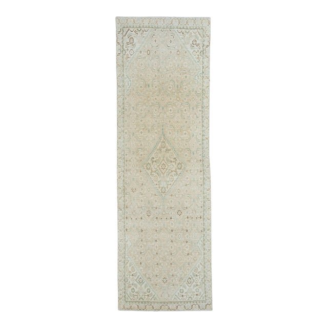 Turkish Vintage Rug 3' x 9'5" #21114 For Sale