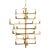 Currey & Company Andre Medium Chandelier For Sale