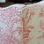 Queen Anne Style Wingback Armchair in Red Toile De Jouy For Sale - Image 12 of 14
