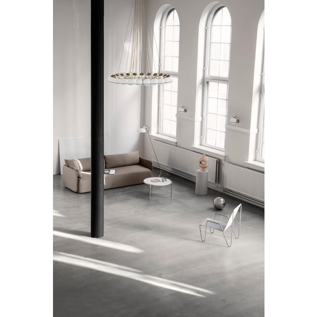 Black Model 237/2 Wall Light in Opaline Glass and Aluminum by Gino Sarfatti For Sale - Image 8 of 13
