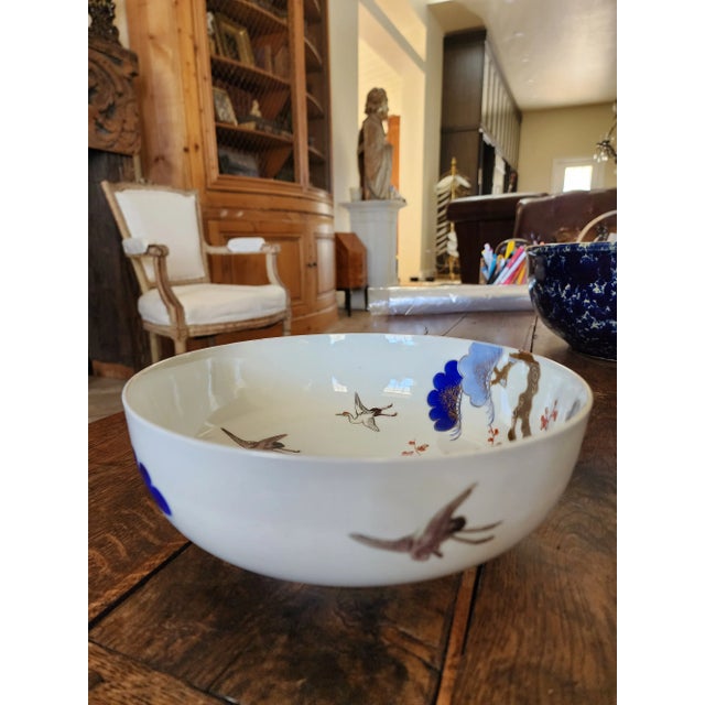 Antique Japanese Arita Bowl For Sale In San Antonio - Image 6 of 10