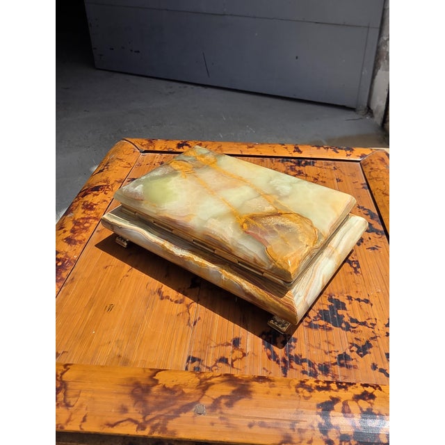 1950s Onyx Jewelry Box, Italy, 1950s For Sale - Image 5 of 7