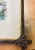 Antique Black Forest Wood Frame With Antique Water Color Painting For Sale - Image 4 of 8