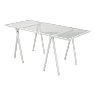 Trestle Desk by Rodney Kinsman for Bieffeplast, 1980s For Sale