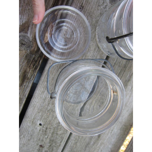 Ball Eclipse Wide Mouth Bail Jar- Lot of 2 Vintage With Lids 1930s-1960s For Sale - Image 10 of 11