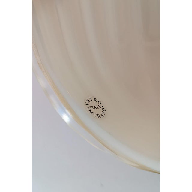 Wall Lamp in Gold Champagne Murano Glass attributed to Murano for Barovier & Toso, 1980s For Sale - Image 11 of 11