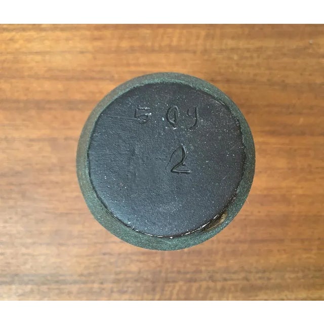 Mid-Century German Studio Pottery Vase, 1960s For Sale - Image 9 of 13