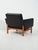 Swedish Armchair in Black Faux Leather from AB Futura, 1960s For Sale - Image 4 of 11