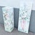 Vintage Textured Floral Painted Pedestal and Painting - 2 Pieces For Sale - Image 4 of 9