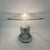 Metal Post Modern Space Age Ufo Glass Table Lamp, Italy, 1970s For Sale - Image 7 of 18