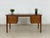 Wood Vintage Danish Teak Desk Office Table For Sale - Image 7 of 7