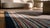 Textile 1920s Small Multicolor Antique Modernist Striped Folk Art American Hooked Rug For Sale - Image 7 of 8