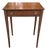 Antique Georgian Style Mahogany Side Table, One Drawer Stand For Sale