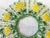 Culver Ltd. 1960's Culver Square Glass Serving Dish With Daisies and Picket Fence For Sale - Image 4 of 7