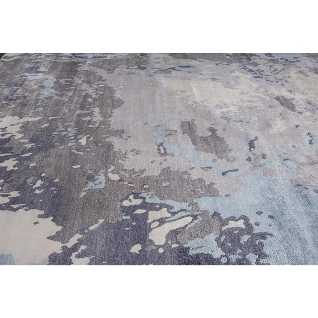 Contemporary 21st Century Contemporary Modern Wool Rug For Sale - Image 3 of 8