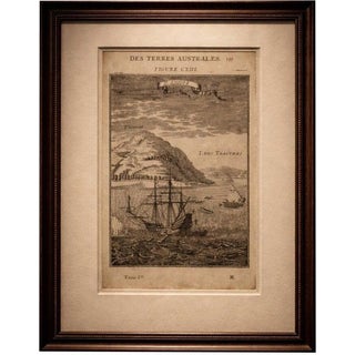 Antique Engraving Cocos Island, 1683 For Sale