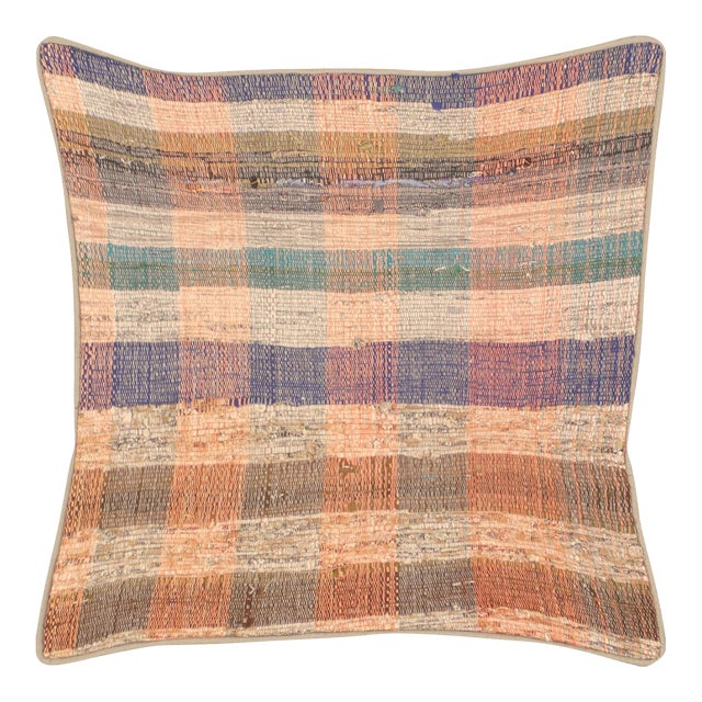 1960s Turkish Rag Pillow For Sale