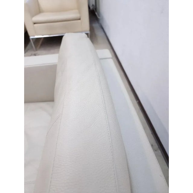 Walter Knoll German Grey 502 Chair in Leather from Walter Knoll For Sale - Image 4 of 13