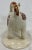 Mid 19th Century Antique Sponge-Ware Staffordshire Cow Creamer Figurine in Ivory Color Made in England - Circa 1860’s For Sale - Image 5 of 10