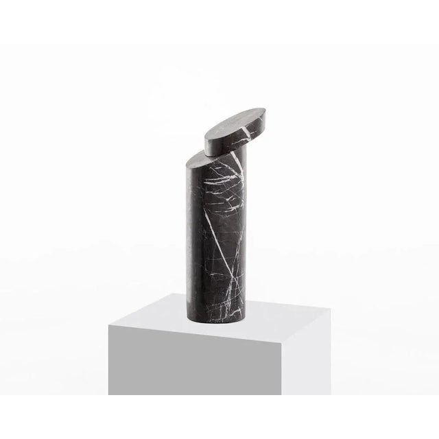 Not Yet Made - Made To Order Doric Marble Lamp by Carlos Aucejo For Sale - Image 5 of 6