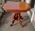 Victorian Antique Victorian Eastlake Solid Walnut Parlor Table 1870s For Sale - Image 3 of 18