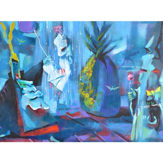 Rauls Zitmanis, Dream of the Little Prince, 2011, Acrylic Painting on Canvas, in Very Good conditions. Designed from 2000...
