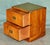 Military Campaign Side Tables with Green Leather, Set of 2 For Sale - Image 10 of 18