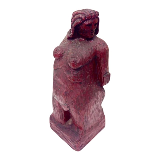 Nude Woman Wooden Figure For Sale