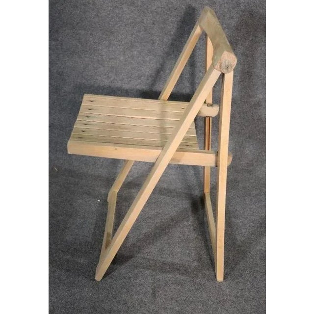 Wood 1960s Danish Drop Leaf Dining Set of 5 For Sale - Image 7 of 8