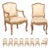 Mid 20th Century French Louis XV Style Dining Chairs (Set of 10) For Sale