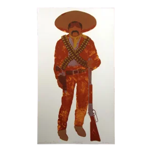 Louis De Mayo "Revolutionary Figure" Signed Ltd Ed Serigraph Artwork