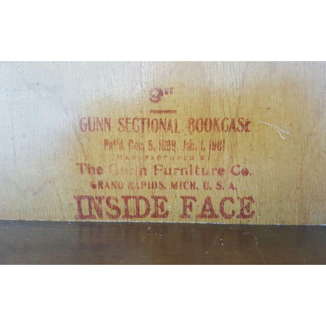 Gunn Furniture Co 3 Stack Barrister Bookcase Chairish