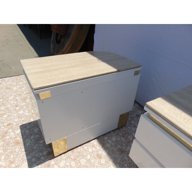 Steve Chase Nightstands - A Pair For Sale In Los Angeles - Image 6 of 11