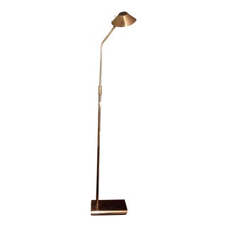 Koch & Lowy Vintage Brass Floor Lamp For Sale