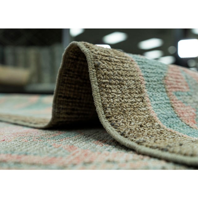 Textile Turkish Oushak Rug 9'3" x 12'5" #20045 For Sale - Image 7 of 8