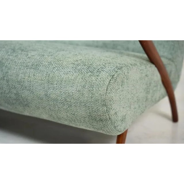 Wood Mid-Century Modern Sofa attributed to Paolo Buffa, Italy, 1950s For Sale - Image 7 of 10