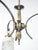 Italian Design Chandelier in Glass and Brass, 1940s For Sale - Image 4 of 8
