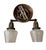 Victorian Antique Double Wall Sconce Completely Restored Original Patina For Sale - Image 3 of 8