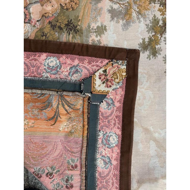 French Gallant Jaquar Tapestry, 1970s For Sale - Image 15 of 17