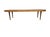 Mid-Century Modern Walnut Slatted Coffee Table For Sale - Image 4 of 6