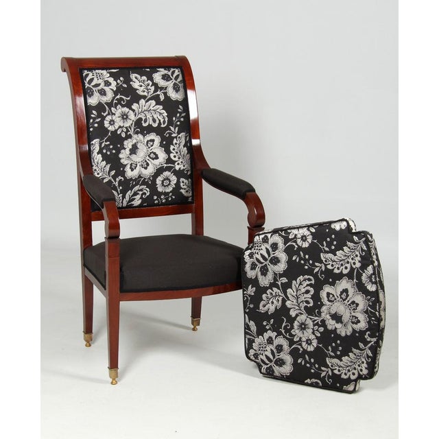 Antique Armchair, Northern Germany, 1840s For Sale - Image 6 of 12