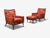Paul McCobb, Ebonized Wood, Fabric, Lounge Chairs, Usa, 1950s For Sale - Image 14 of 14