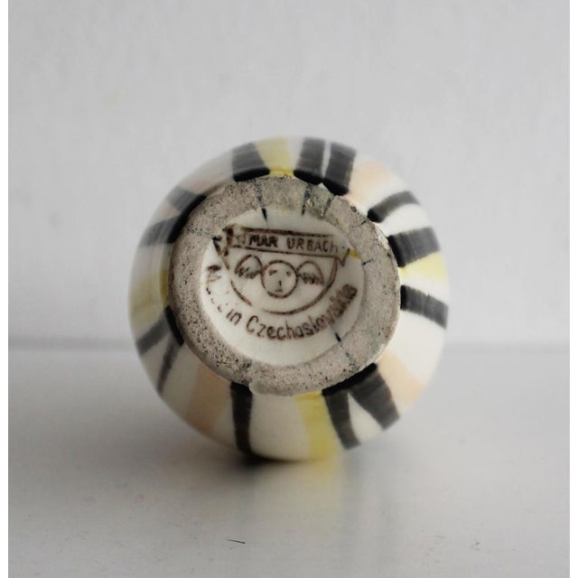 Flower Vase by Jarmila Formankova for Ditmar Urbach, 1959 For Sale - Image 10 of 11